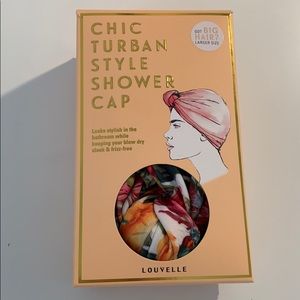 Louvelle Chic Turban Style Shower Cap
